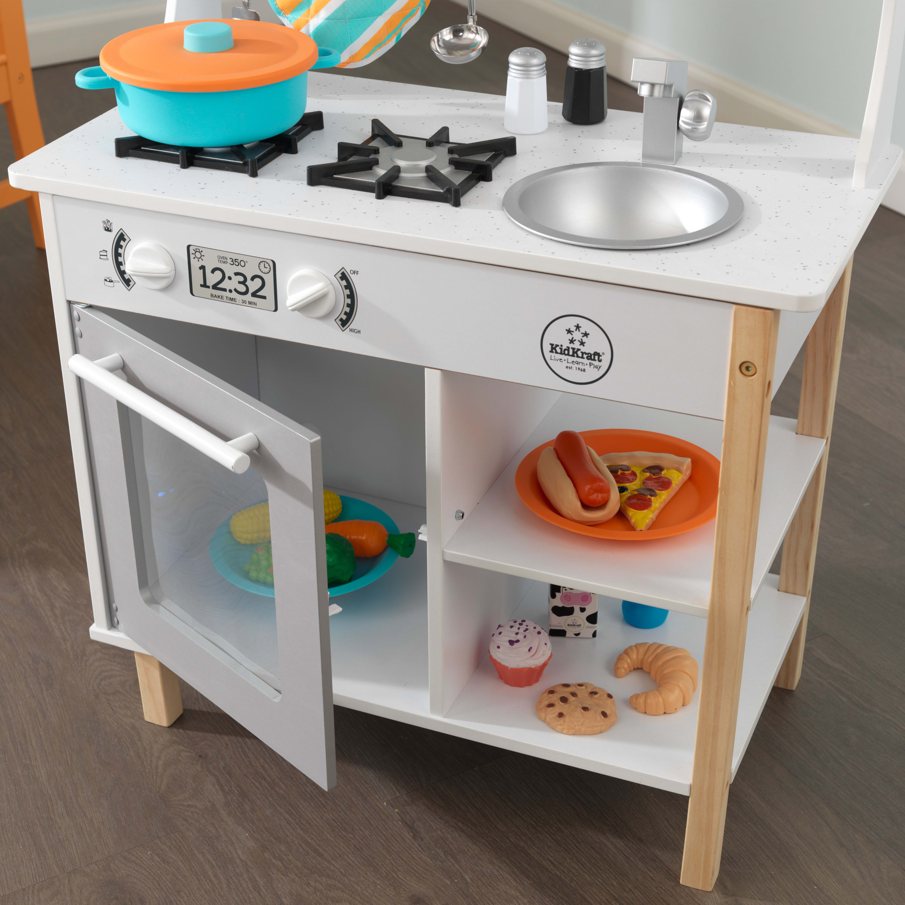 KidKraft All Time Wooden Play Kitchen with 38 Accessories - image 10 of 10