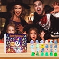 thumbnail image 3 of Uxgjfwu Glow in the Dark Advent Calendar, 3D Resin Halloween Christmas Countdown Calendar with Night Light for Home Decor Party Gift, 3 of 8