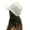 White, variant on ICHUANYI Winter Visor Beanie Hat for Men and Women Brim Knit Hats Billed Skull Cap Thick Solid Color