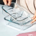 thumbnail image 5 of New style Lunch Box Glass 1050ml Microwave Bento Box Food Storage Box school food containers compartment, 5 of 5