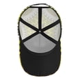 thumbnail image 2 of Kdxio Unisex Yellow Mandala Pattern Baseball Cap Unisex Washed Classic Adjustable Hat, 2 of 7