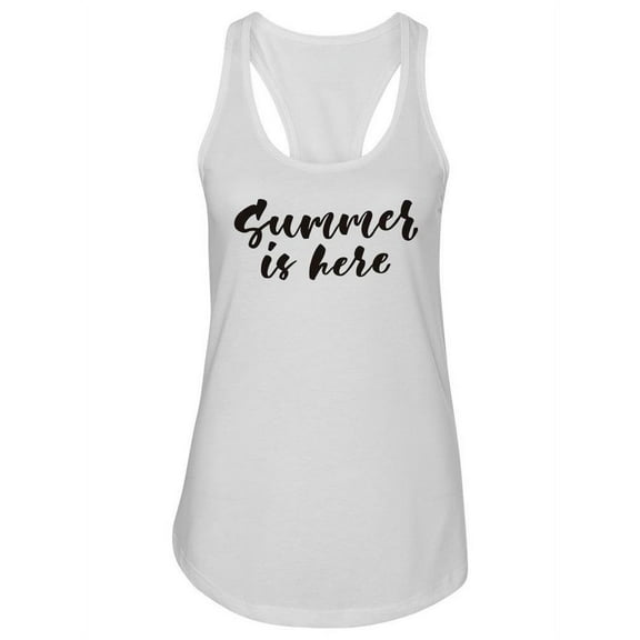 Summer Is Here.  Tank Women -Image by Shutterstock, Female x-Large