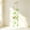 Green, variant on Capiz Shell Wind Chime for Outside, Garden Decorations, Sea Glass Wind Chime, Ocean/Beach Themed Chime, Gift for Women, Mother’s Day Decoration(White)