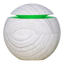 Tuphregyow Humidifiers For Bedroom Large Room 120Ml Led Night Light Humidifier Wood Grain Spray Usb Vehicle Humidifier