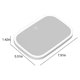 thumbnail image 3 of Teissuly Clearance Car Portable Makeup Mirror, Car Driver And Passenger Sunshade, Vanity Mirror, LED Light, Contact Control Makeup Mirror, High-definition Makeup Mirror(White, Free Size) Teissuly WER2023081600676, 3 of 6