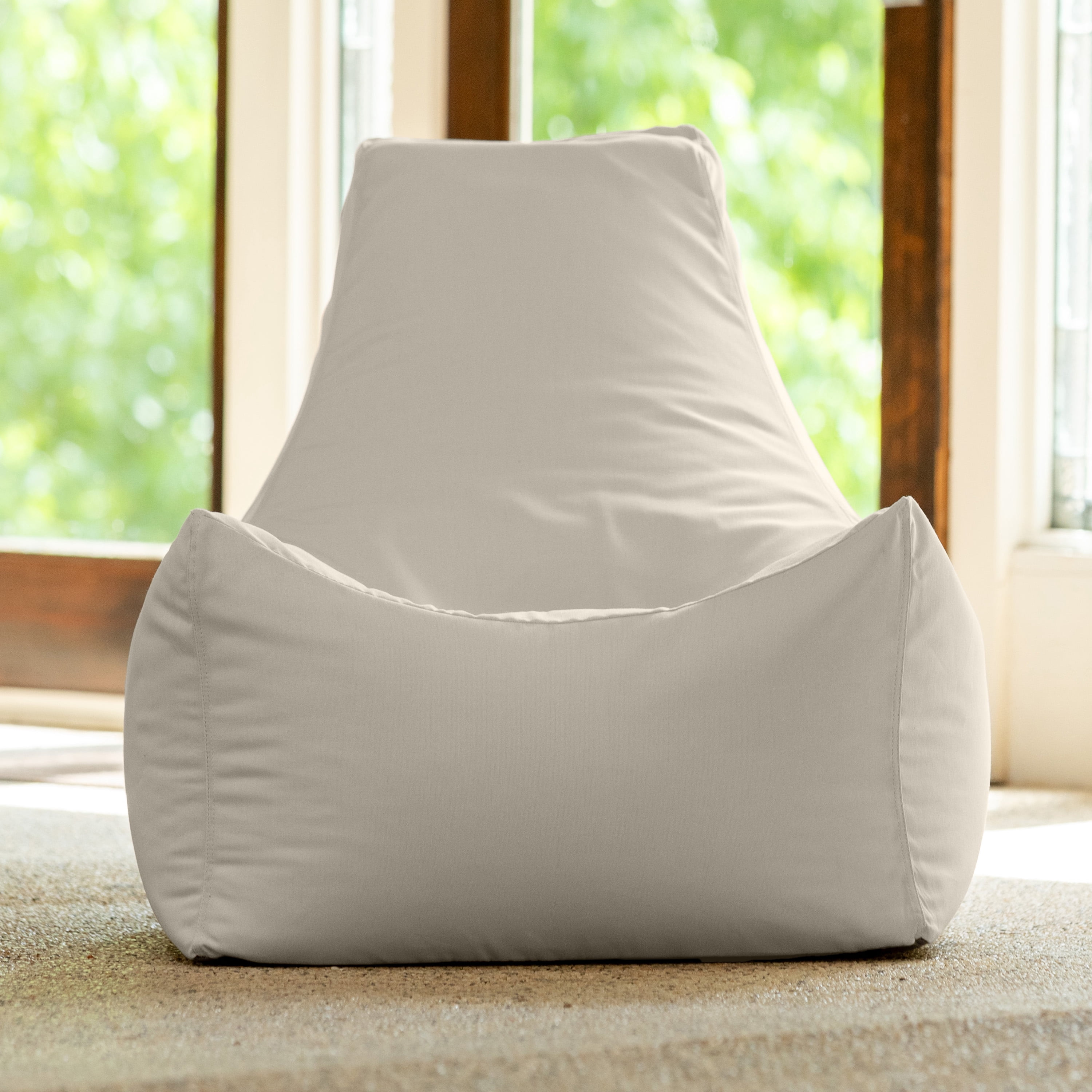 Jaxx Juniper Outdoor Bean Bag Patio Chair & Poolside Lounge, Flax