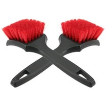 Masteelf Worgeous 2pcs Car Tire Detailing Brushes for Tire Grease and Automotive Tire Cleaning