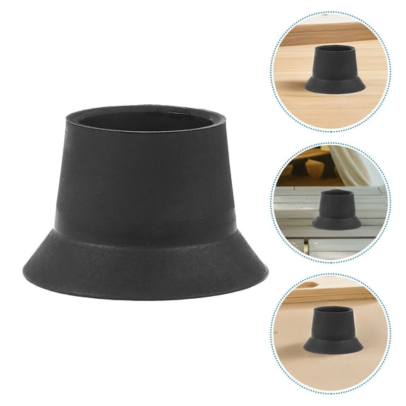 SOPOTUTU Mini Trampoline Legs Indoor Use Rubber Black 6Pcs