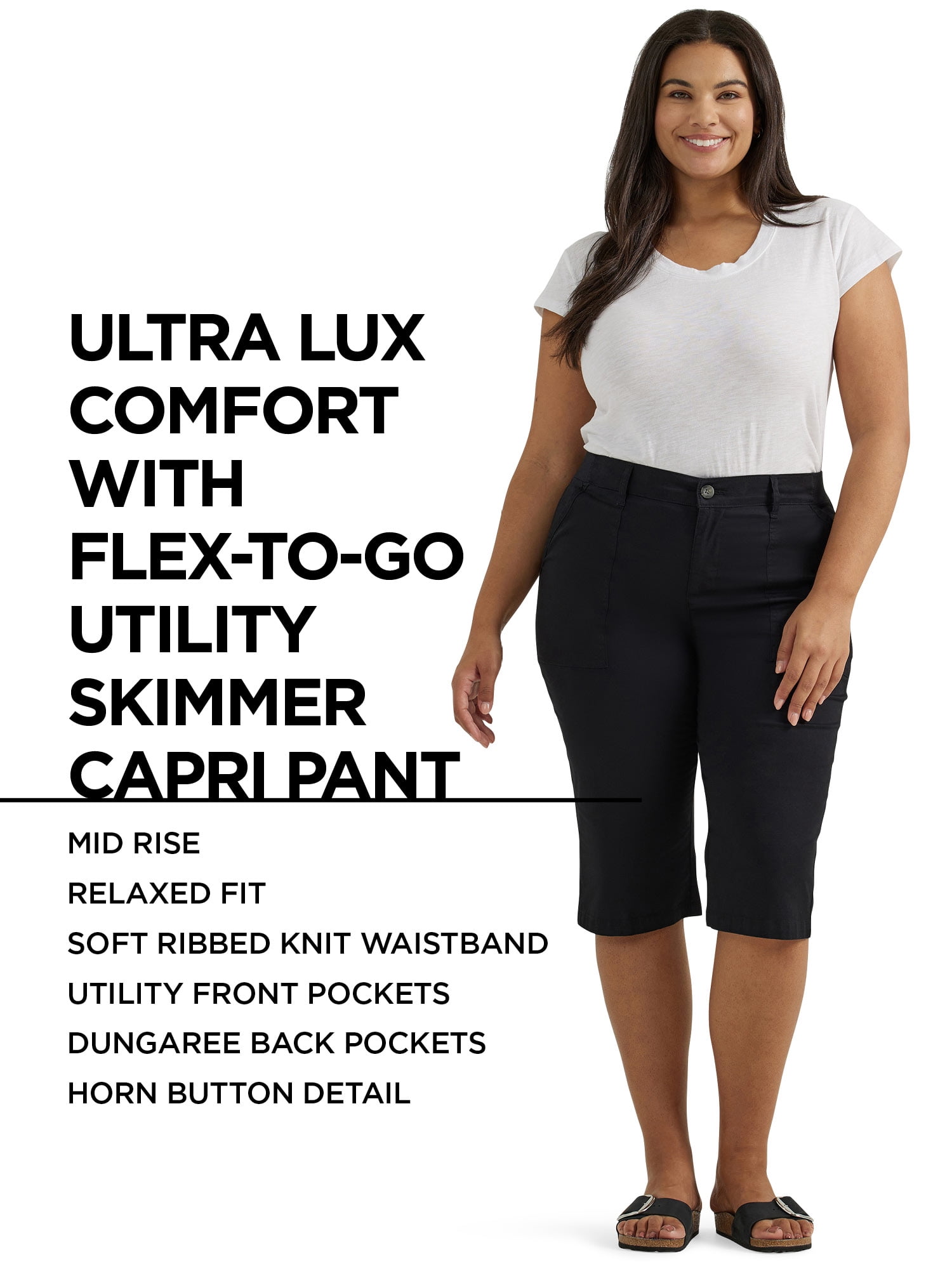 Lee® Women Plus Ultra Lux Comfort with Flex-to-Go Utility Skimmer