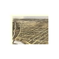 thumbnail image 4 of Historic Panoramic View - Danville Illinois - Ruger 1869 - Vintage Wall Art, 4 of 4