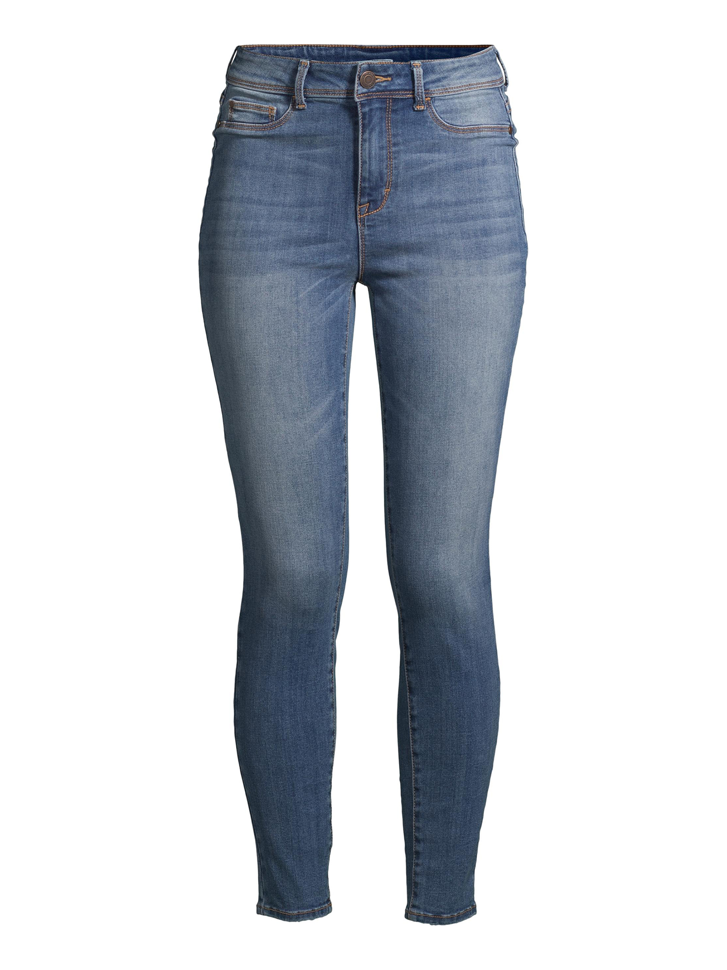 Time and Tru Women's High Rise Sculpted Jeggings - Walmart.com