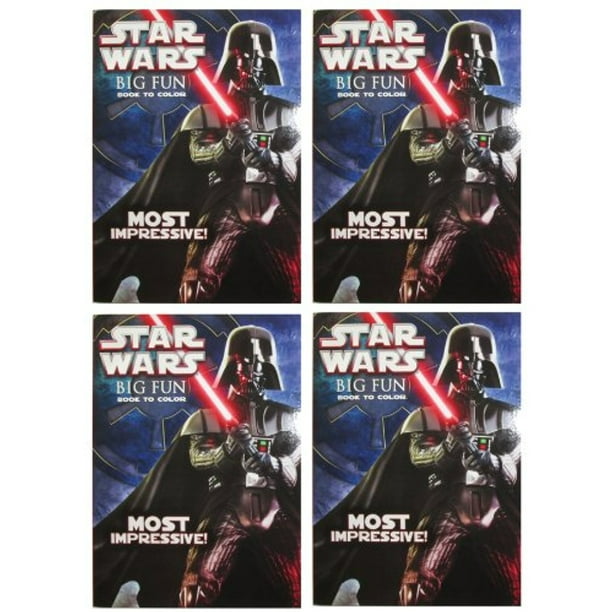 Download Star Wars 4 Pack 96 Page Coloring Activity Book Most Impressive Walmart Com Walmart Com