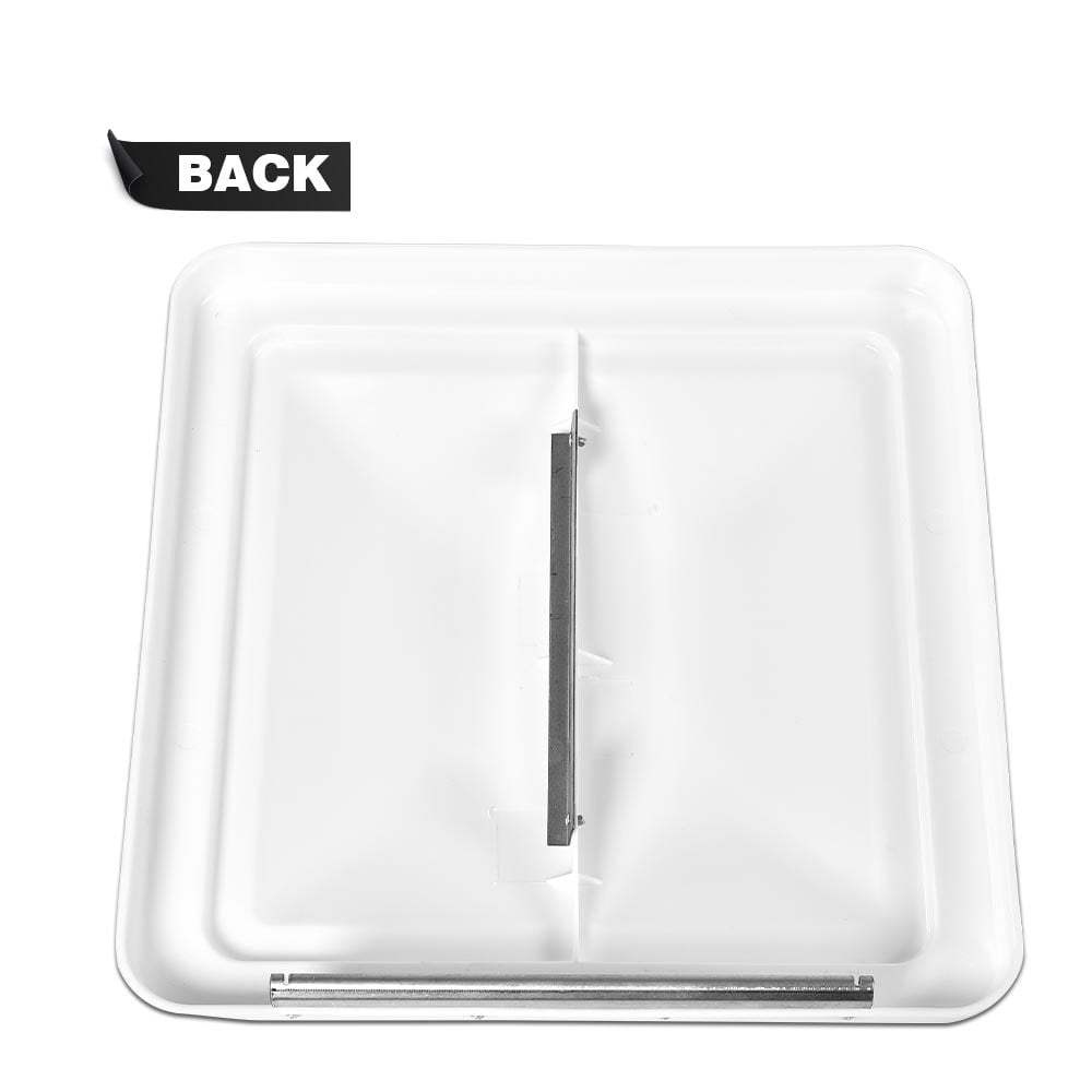 PIT66 14"x14" White Roof Vent Cover Camper RV Trailer Ventline Fit For Ventline Elixir