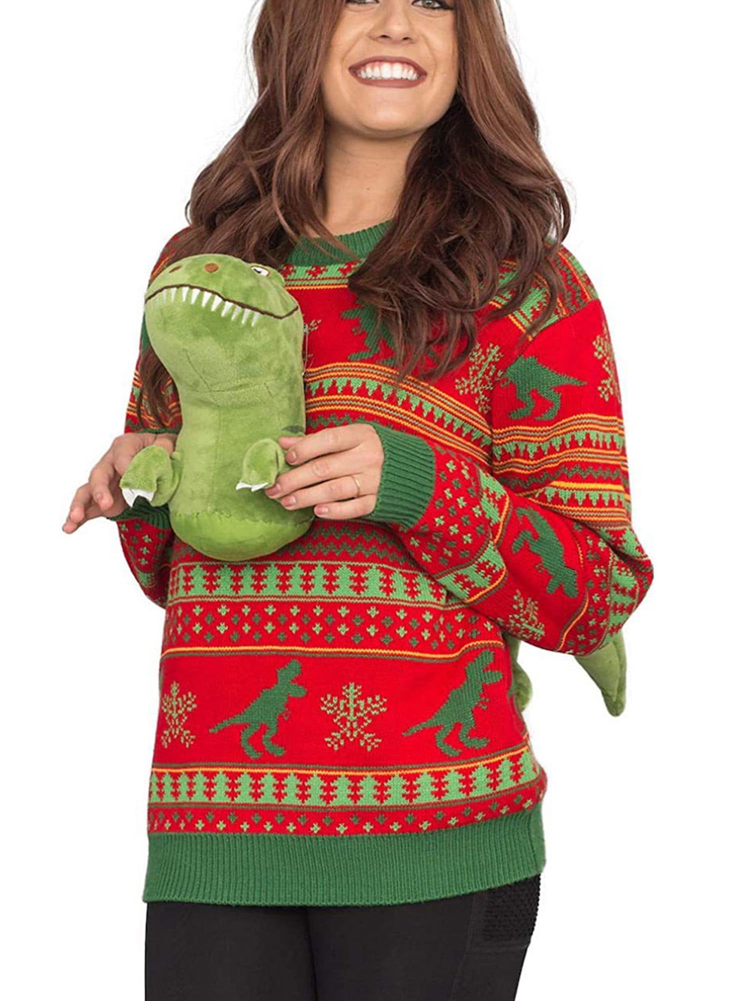 Forbedre Løs ryste Jurassic Park Ugly Christmas Pullover Sweater | islamiyyat.com