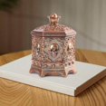 thumbnail image 4 of tredstone Skull Jewelry Box Halloween Storage Organizer Earrings Keepsake Box, 4 of 9