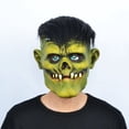 thumbnail image 1 of Máscara de terror TBKOMH decoración facial de Halloween tocado de Halloween fiesta de disfraces, 1 of 8