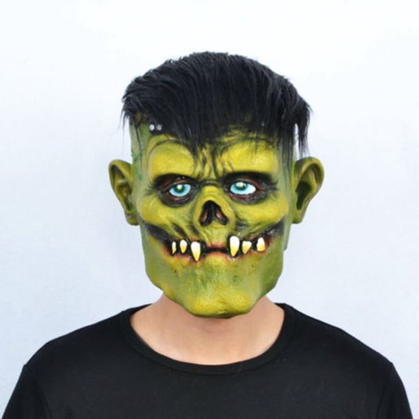 Máscara de terror TBKOMH decoración facial de Halloween tocado de Halloween fiesta de disfraces