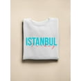 thumbnail image 3 of Istanbul Turkey Blue Banner Sweatshirt Women -Image by Shutterstock, Female XX-Large, 3 of 4
