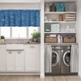 thumbnail image 5 of LALILO Kitchen Curtains and Valances Set of 3 36" Space Window Treatment Tiers for Window Decor, 5 of 5