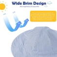 thumbnail image 2 of Gorro de sol Hat Zando Baby Bucket UPF 50+, azul oscuro, 48 cm, 2 of 5