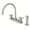 Brushed Nickel, variant on Kingston Brass KB728AXSP Vintage 8-Inch Centerset Kitchen Faucet, Brushed Nickel