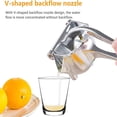 thumbnail image 4 of Manual Stainless Steel Mini Juicer-Fruit Squeezer Grinder Kitchen Gadget, 4 of 7