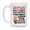 White, variant on Hiker Trump Mug, Funny Gift Idea For Hiker, 11Oz Or 15Oz Ceramic Coffee Cup