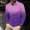 Purple, variant on Zylanna Men's Long Sleeve Polo Shirts with Chest Pocket, Turndown Collar Spring Fall Slim Fit Gradient Color Casual Pullover Tops for Man Brown