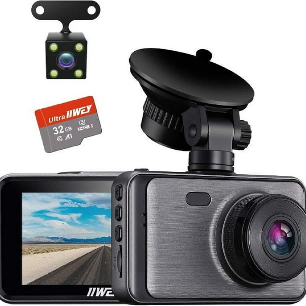 Tijd stoeprand Praten Discount Trends 1080P FHD 2021 Car Dash Camera 2.7 inch Dashcam with Night  Vision,170°Wide Angle, Parking Monitor, Loop Recording, G-Sensor -  Walmart.com
