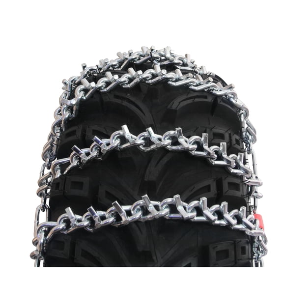 Grizzlar GTU-517 ATV 2 Link Ladder Style Alloy Tire Chains 24x13-9 25x10-10 25x10-12 25x11-10 25x10.5-15 25x12-9 25x12-10