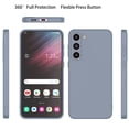 thumbnail image 2 of Cell Phone Cases For S23，S23 Plus，S23 Ultra, Takfox Liquid Silicone Gel Rubber Shockproof Case Ultra Thin Fit Samsung S23 Case Slim Matte Surface Cover for Samsung Galaxy S23 5G - Gray, 2 of 6