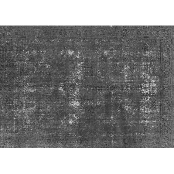 Ahgly Company Indoor Rectangle Persian Gray Bohemian Area Rugs, 7' x 10'