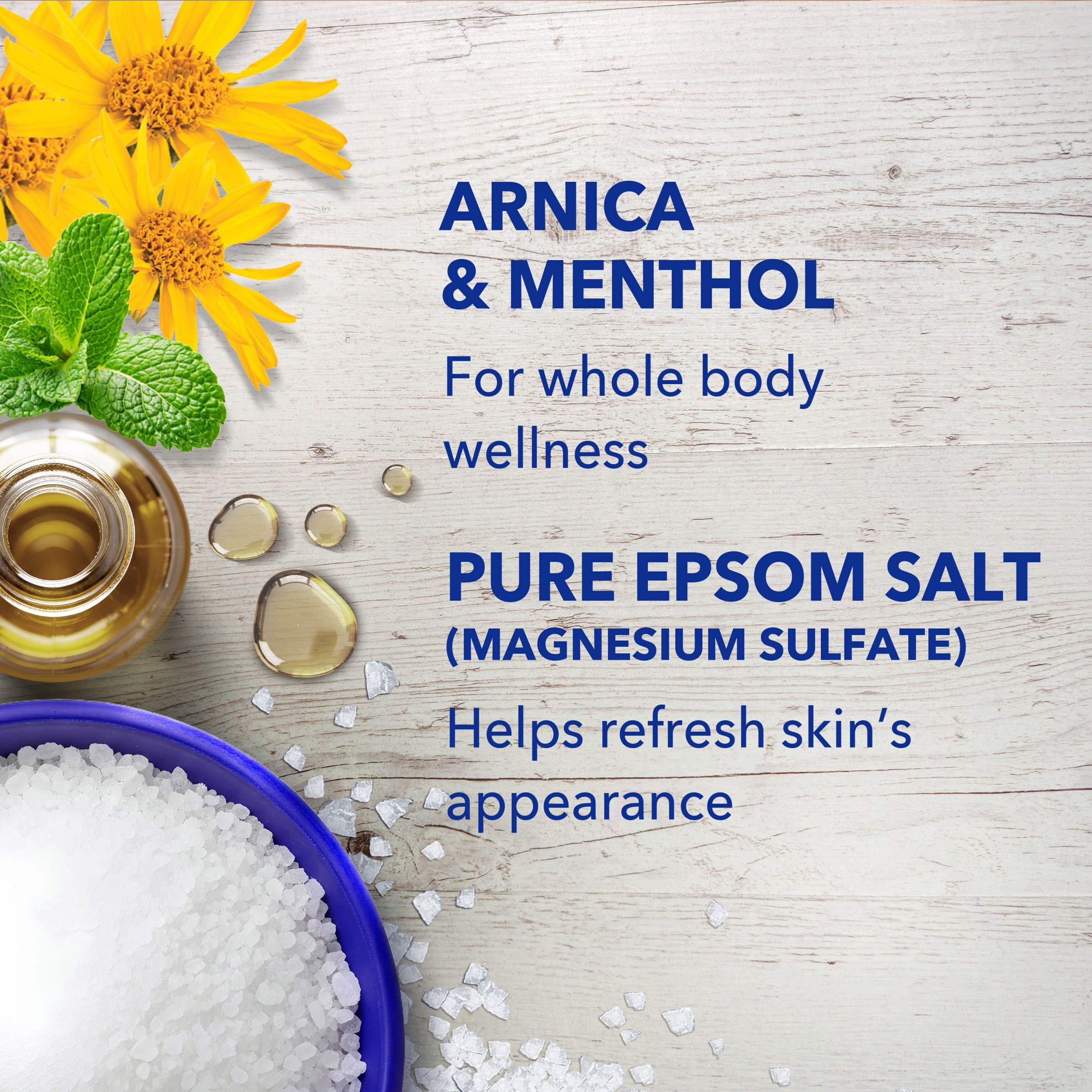 Dr Teal's Arnica Body Relief Foaming Bubble Bath with Pure Epsom Salt, 34 fl oz