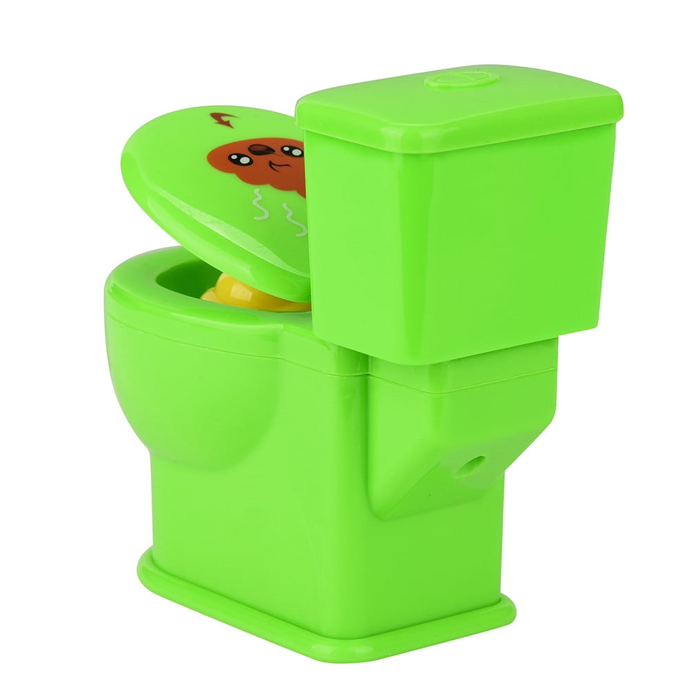 Novelty Spoof Gadgets Toys Mini Prank Squirt Spray Water Toilet Closestool D 