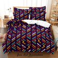 thumbnail image 2 of 3D Abstract Color Geometry Quilt Cover Set Ropa de cama Set Funda Nórdica Fundas de almohada, 2 of 3