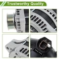 thumbnail image 4 of Alternador automotriz Unique Bargains para Honda Pilot 2009 2010 2011 3.5L de alta salida 130A 12V 1 Pc No.31100RGWA01, 4 of 7
