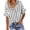 Black, variant on Staron Women Button Down Collared Short Sleeve Striped Casual Basic Vacation Beach Loose Tops Blouse, Red M