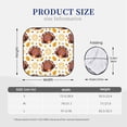 thumbnail image 3 of Haiem Fall Turkey Car Windshield Sun Shade (2 Pieces) Foldable Windshield Sun Shade Car Accessories for Truck SUV Pickup-Large, 3 of 7