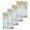 Light Blue-green, variant on Easter Eggs Kitchen Dish Towels for Drying Dishes Set of 2, Bunny Eucalyptus Leaves Spring Flower Plant Waffle Weave Microfiber Hand Tea Bathroom Towels Quick Dry & Absorbent Towel 15.7x23.6
