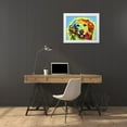 thumbnail image 3 of Dean Russo Collection 18x15 White Modern Wood Framed Museum Art Print Titled - Golden Retriever, 3 of 4