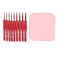 thumbnail image 2 of Yarn Knitting Hook, Smoothing Aluminium Crochet Hook Set 9 Pieces Ergonomic Design  for Craft DIY, 2 of 8