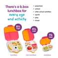 thumbnail image 3 of b.box Lunch Box for Big Eaters All Ages - 8.5 Cup Leak Proof Bento Box with 4 Compartments, School Lunch Container with Ice Pack, Dishwasher Safe, BPA-Free - Strawberry Shake, 3 of 9