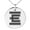 Silver, variant on Stainless Steel Letter E Initial Empire Monogram Engraved Small Medallion Circle Charm Pendant Necklace