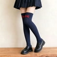 thumbnail image 2 of StSilkitty Over the Knee Socks for Girls Cute Bowknot Lightweight Soft Knit Socks School Uniform Socks Size 3-13, 2 of 5