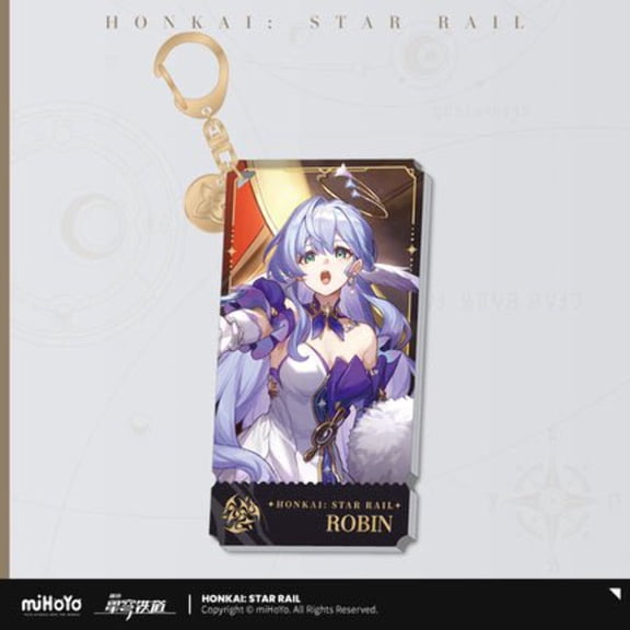 [Honkai Star Rail] Standing Design Series Acrylic Keychain - Robin