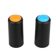 KKmoom 2 Colors Battery Screw On Cap Cup Cover for Shure PGX Wireless Handheld Mic Microphone