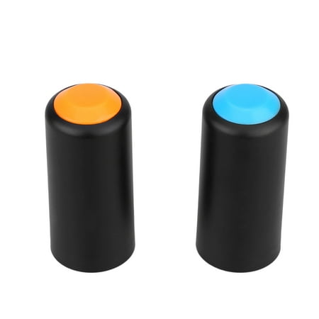 KKmoom 2 Colors Battery Screw On Cap Cup Cover for Shure PGX Wireless Handheld Mic Microphone