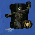 thumbnail image 2 of Men's Marvel Spider-Man: No Way Home Black Suit Tech  Graphic Tee Royal Blue 2X Large, 2 of 4