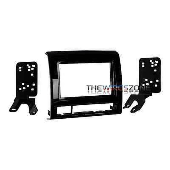 metra 95-8235chg high gloss double din stereo dash kit for 2012-up toyota tacoma