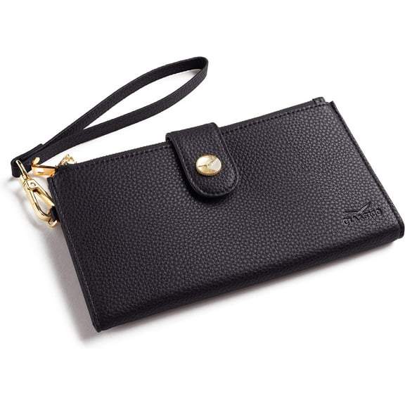 Women's Luxury RFID Blocking Bifold Wallet | Multi Card Case Purse With Zipper Pocket